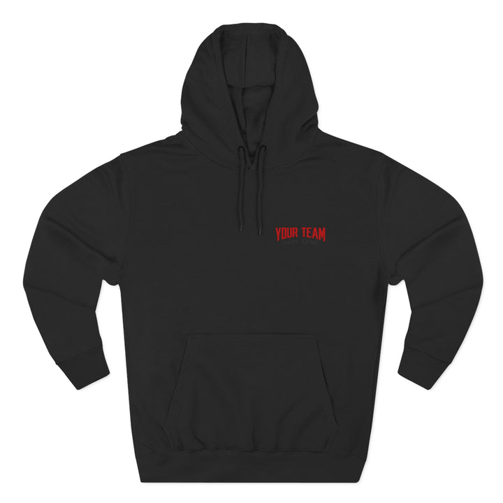 Unisex Adult Fleece Hooded Sweatshirt - Embroidered