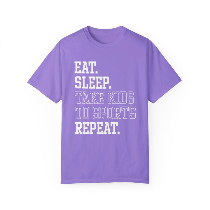 Eat Sleep Take Kids To Sports Repeat Unisex Adult Premium T-Shirt