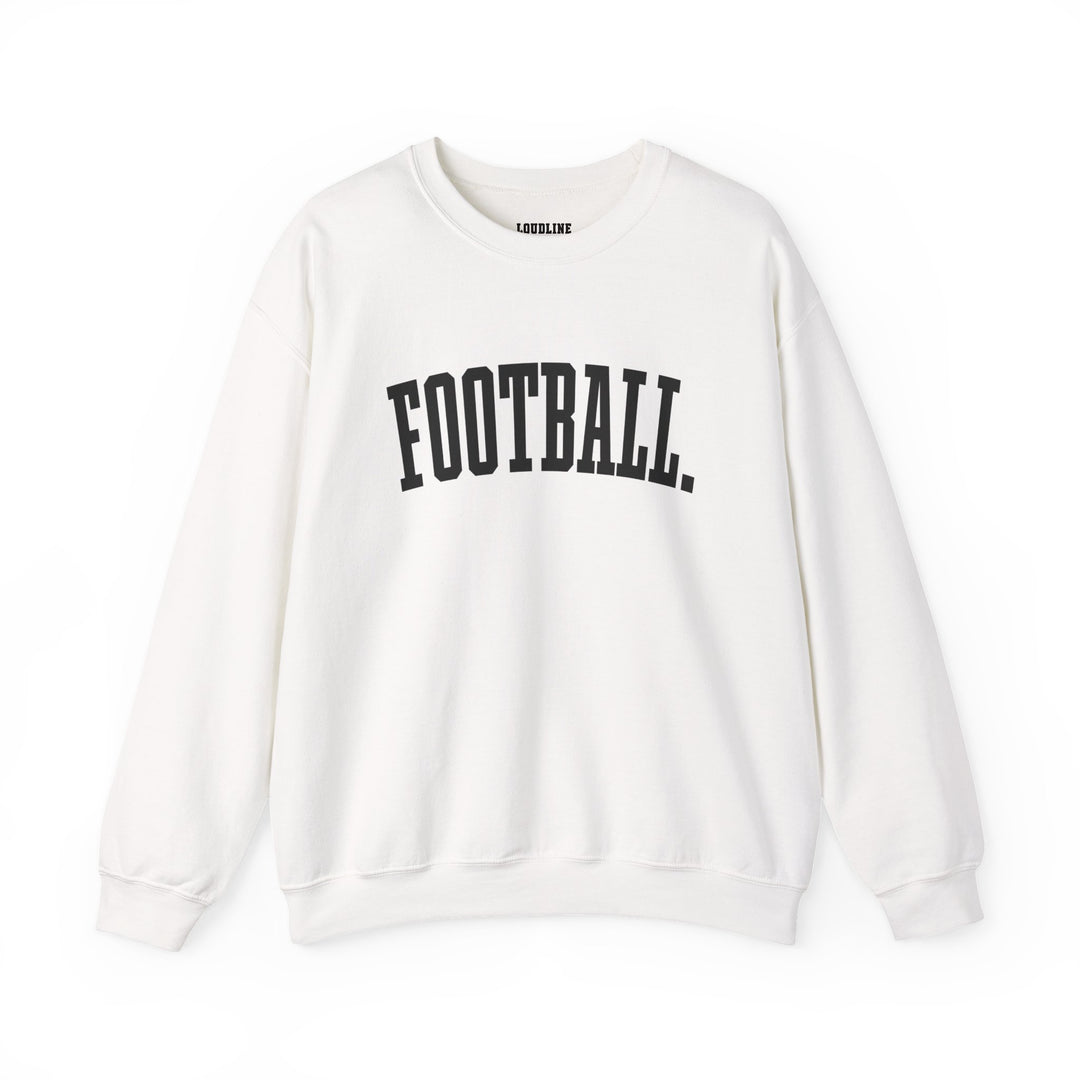 Tall Design Football Unisex Adult Crewneck Sweatshirt