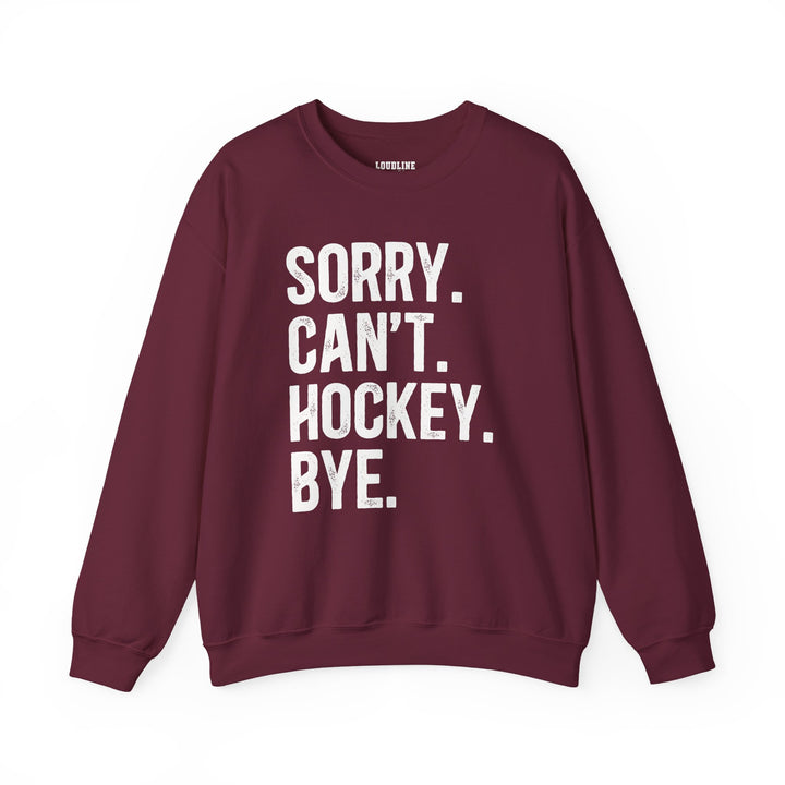 Sorry Can&