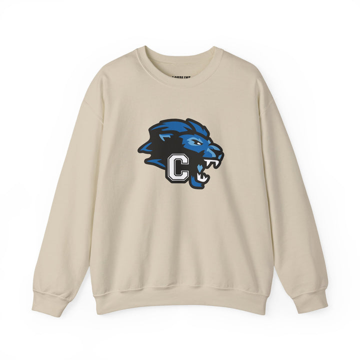 Canton Lions Football &amp; Cheer Unisex Adult Standard Crewneck Sweatshirt