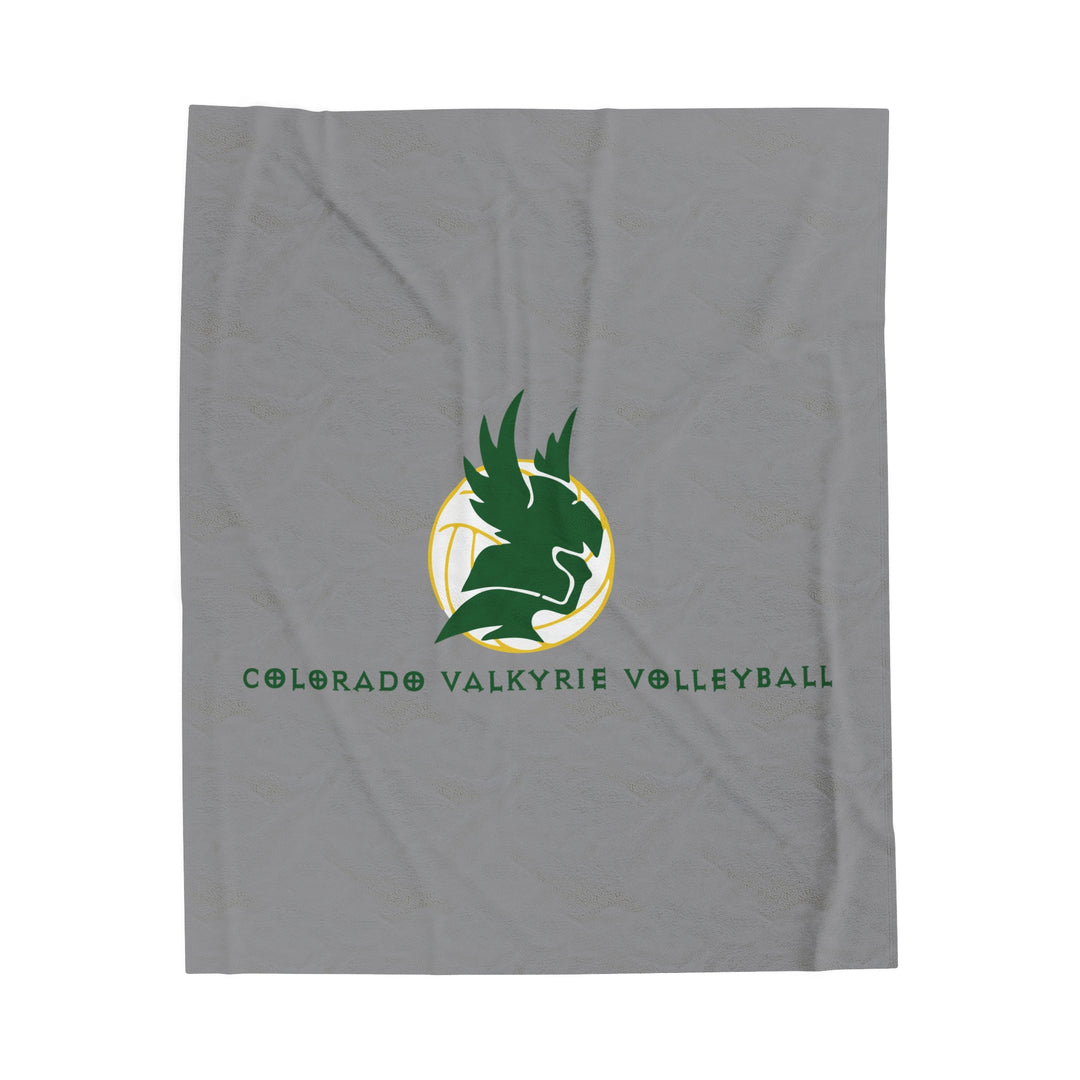 Colorado Valkyrie Volleyball Club Velveteen Plush Blanket
