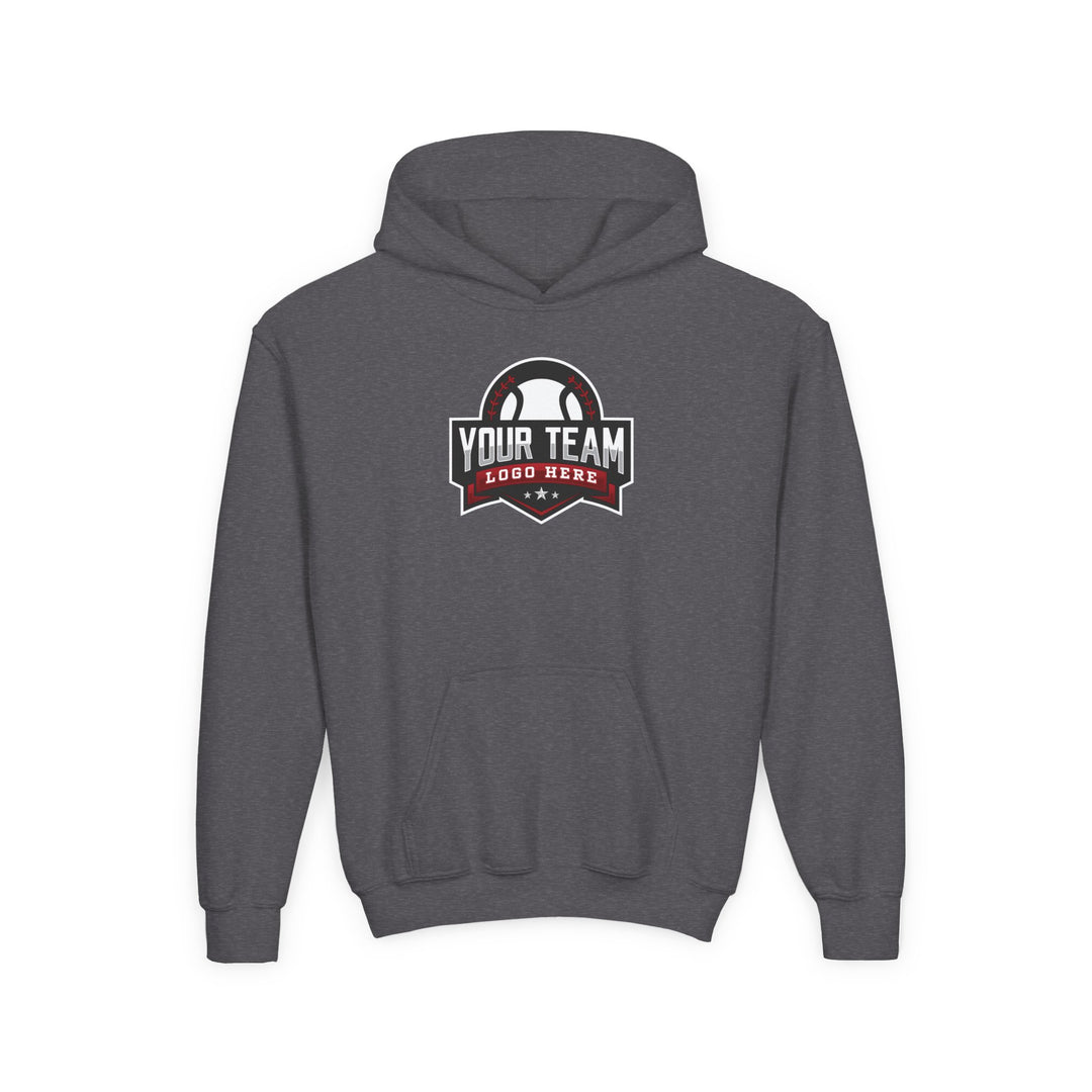 Unisex Youth Basic Hooded Sweatshirt