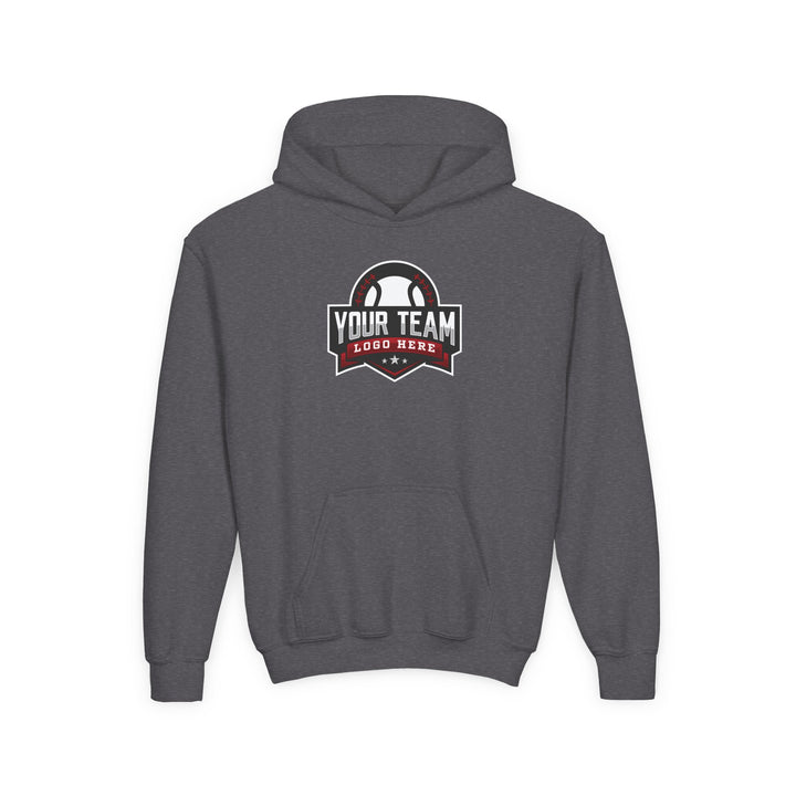 Unisex Youth Basic Hooded Sweatshirt