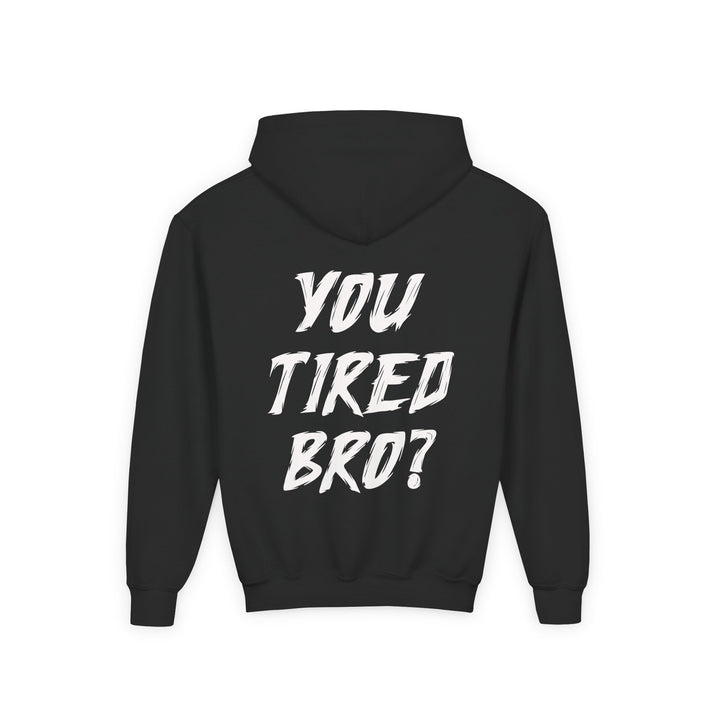 T-Black Dugout Unisex Youth Hooded Sweatshirt
