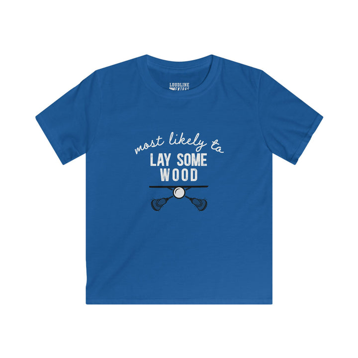 Most Likely To Lacrosse Youth Unisex T-Shirt