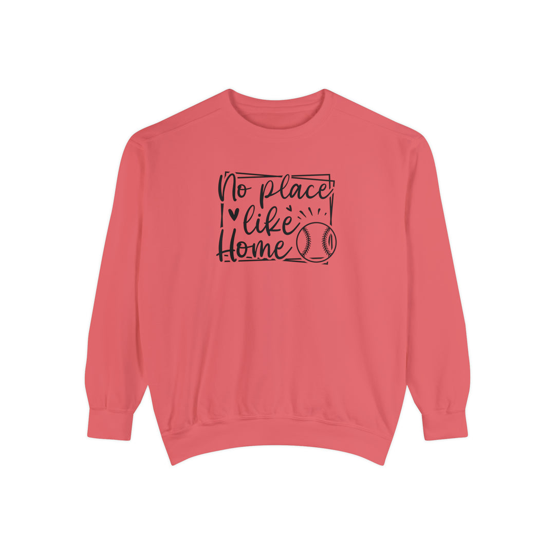 No Place Like Home Baseball Unisex Adult Premium Crewneck Sweatshirt