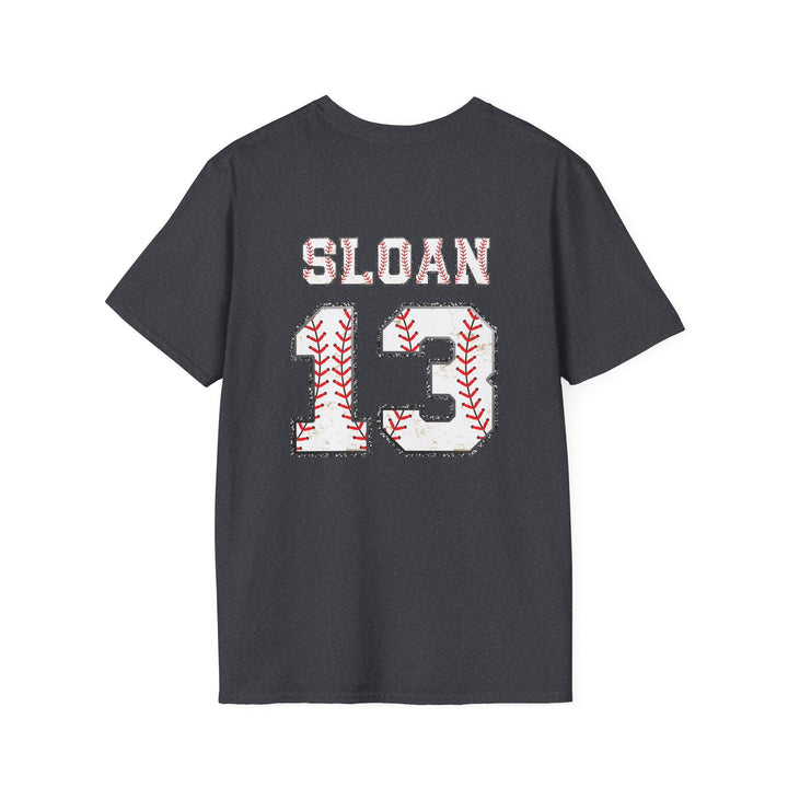 Iron Knights Adult Unisex T-Shirt w/Flag Design &amp; Name and Number on Back