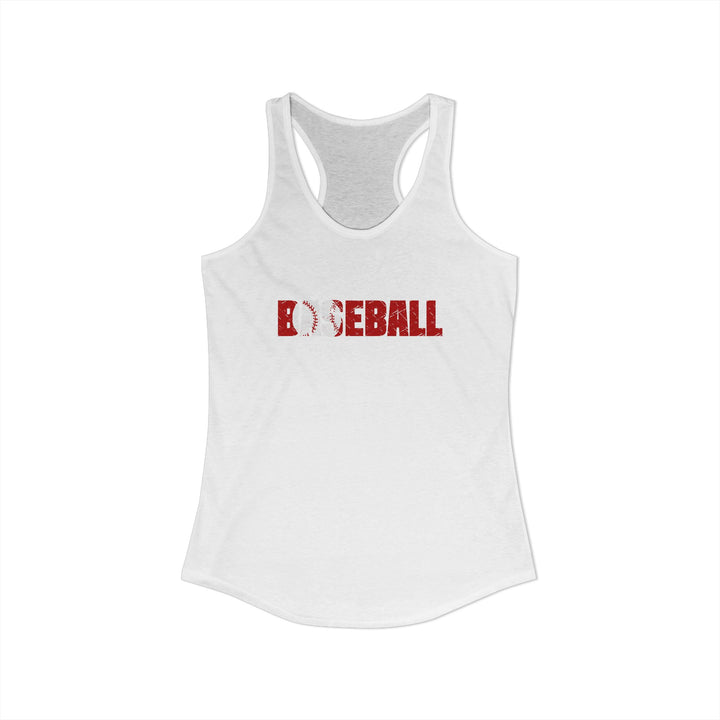 Baseball Unisex Adult Racerback Tank Top