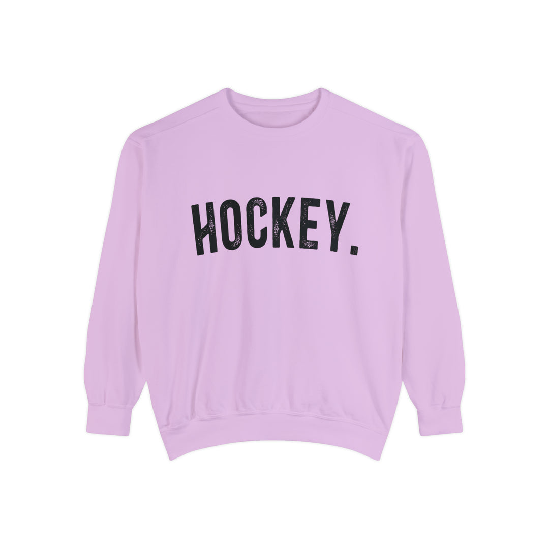 Rustic Design Hockey Unisex Adult Premium Crewneck Sweatshirt