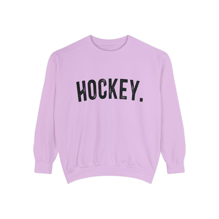 Rustic Design Hockey Unisex Adult Premium Crewneck Sweatshirt