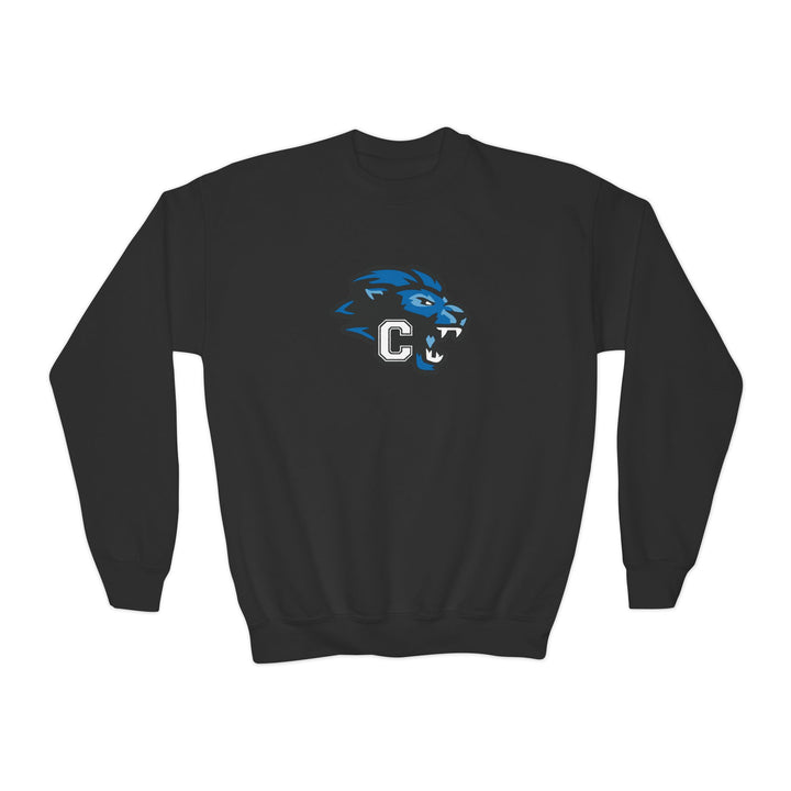 Canton Lions Football &amp; Cheer Unisex Youth Standard Crewneck Sweatshirt