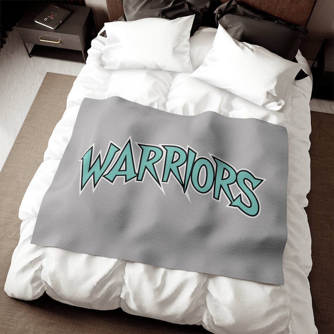 Warriors Sweatshirt Blanket