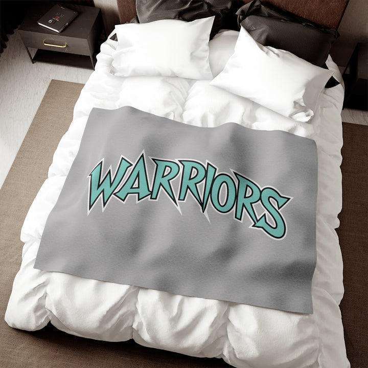 Warriors Sweatshirt Blanket