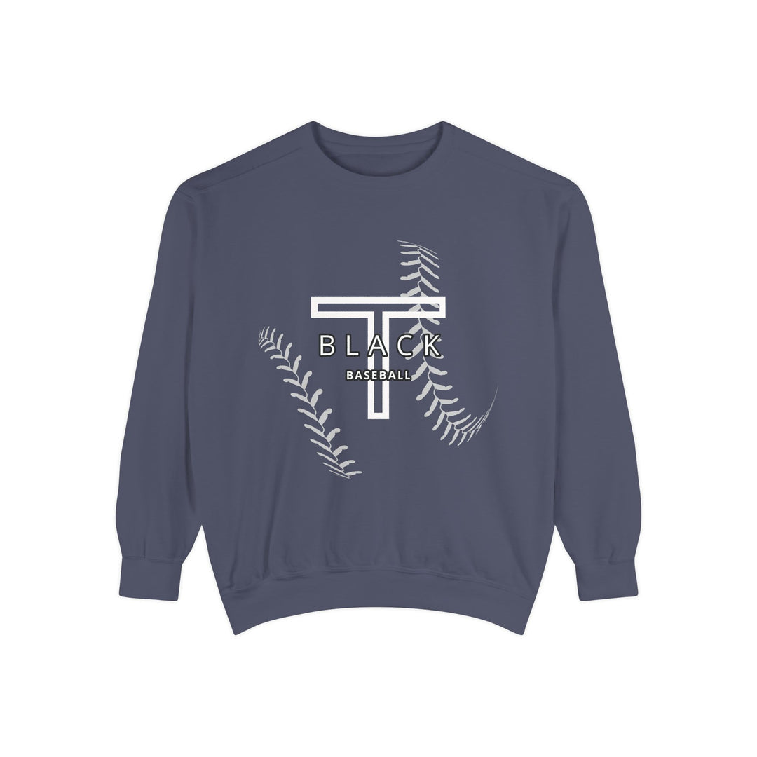 T-Black Dugout Unisex Adult Premium Crewneck - Front Design Only w/Optional Customization