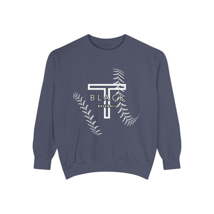 T-Black Dugout Unisex Adult Premium Crewneck - Front Design Only w/Optional Customization