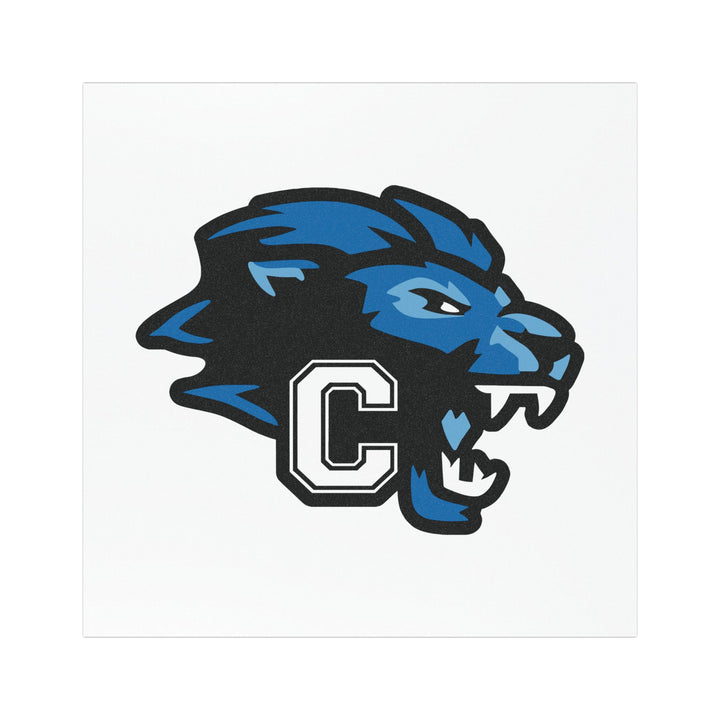 Canton Lions Football &amp; Cheer Car Magnet