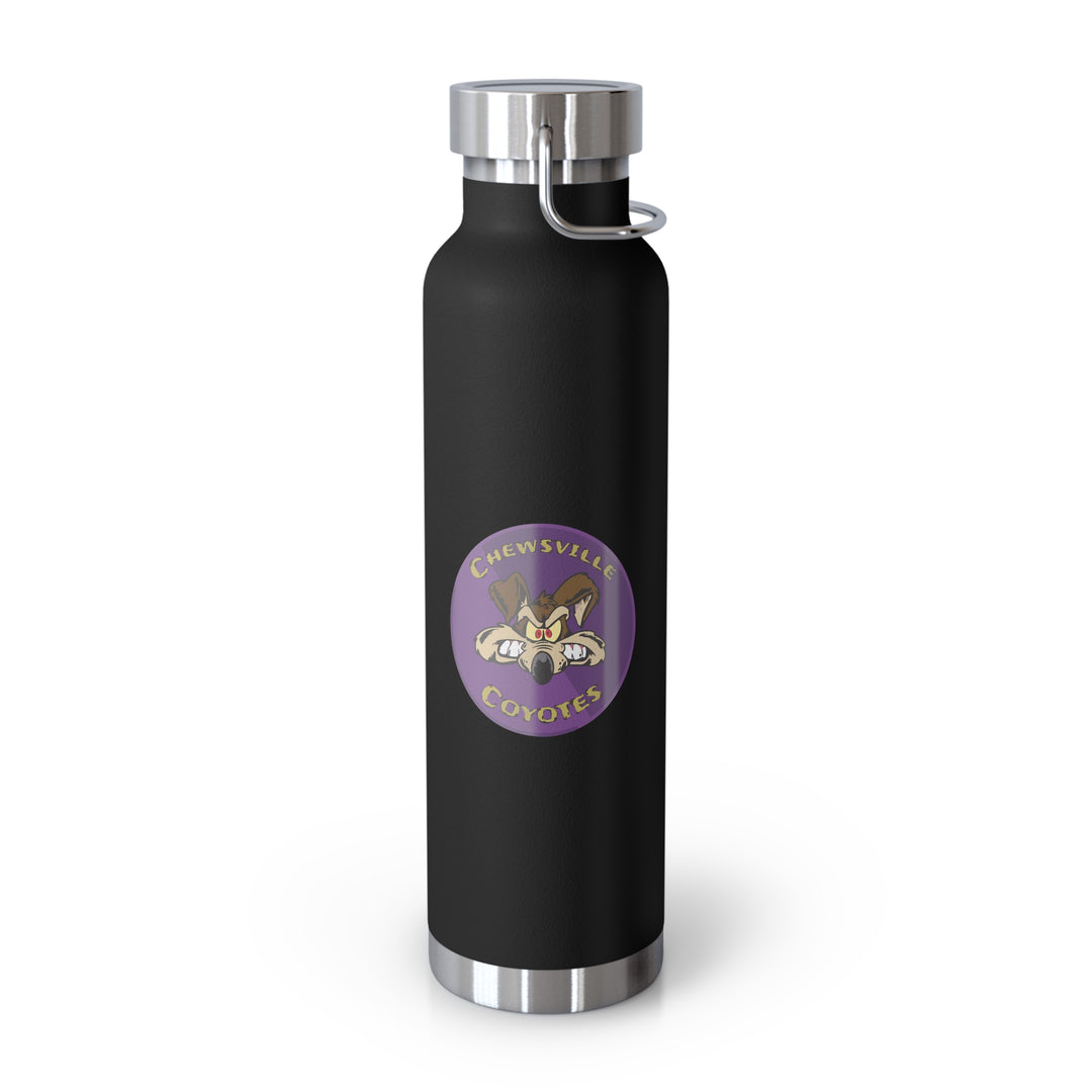 Chewsville Coyotes Copper Vacuum Insulated Bottle 22oz