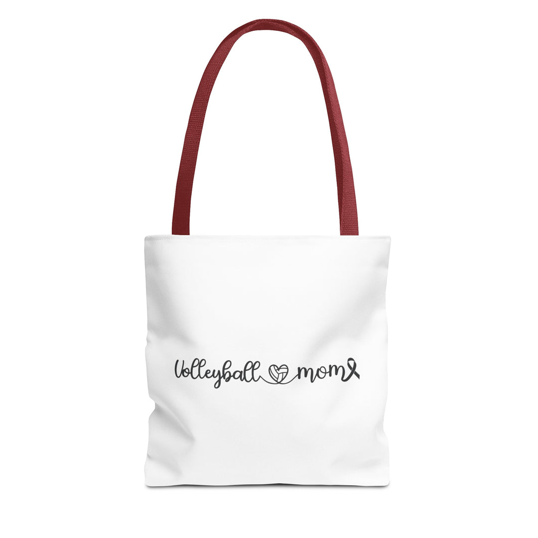 Cancer Collection Pick Your Sport Mom Ribbon &amp; Heart Tote Bag