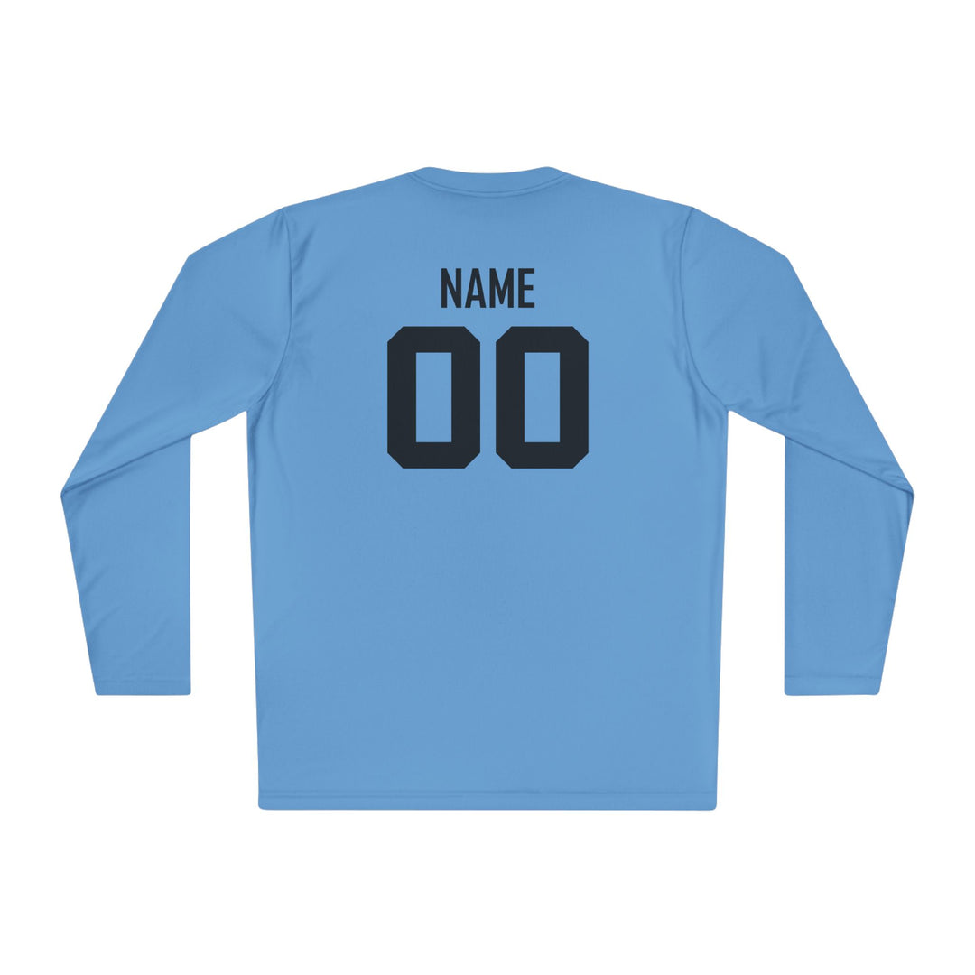 Canton Lions Football &amp; Cheer Unisex Adult Long Sleeve Moisture Wicking Shirt
