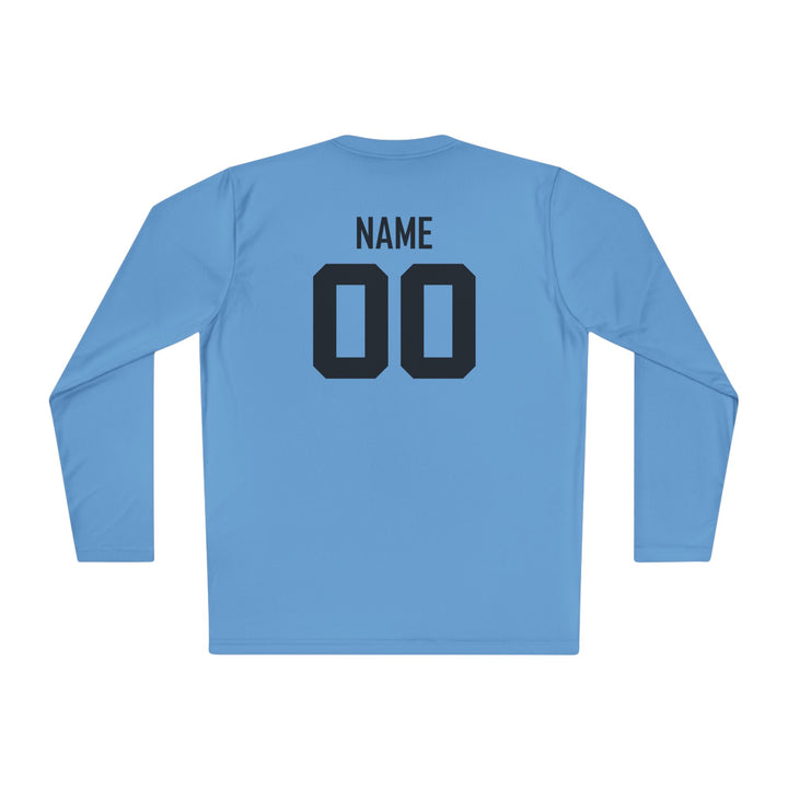 Canton Lions Football &amp; Cheer Unisex Adult Long Sleeve Moisture Wicking Shirt