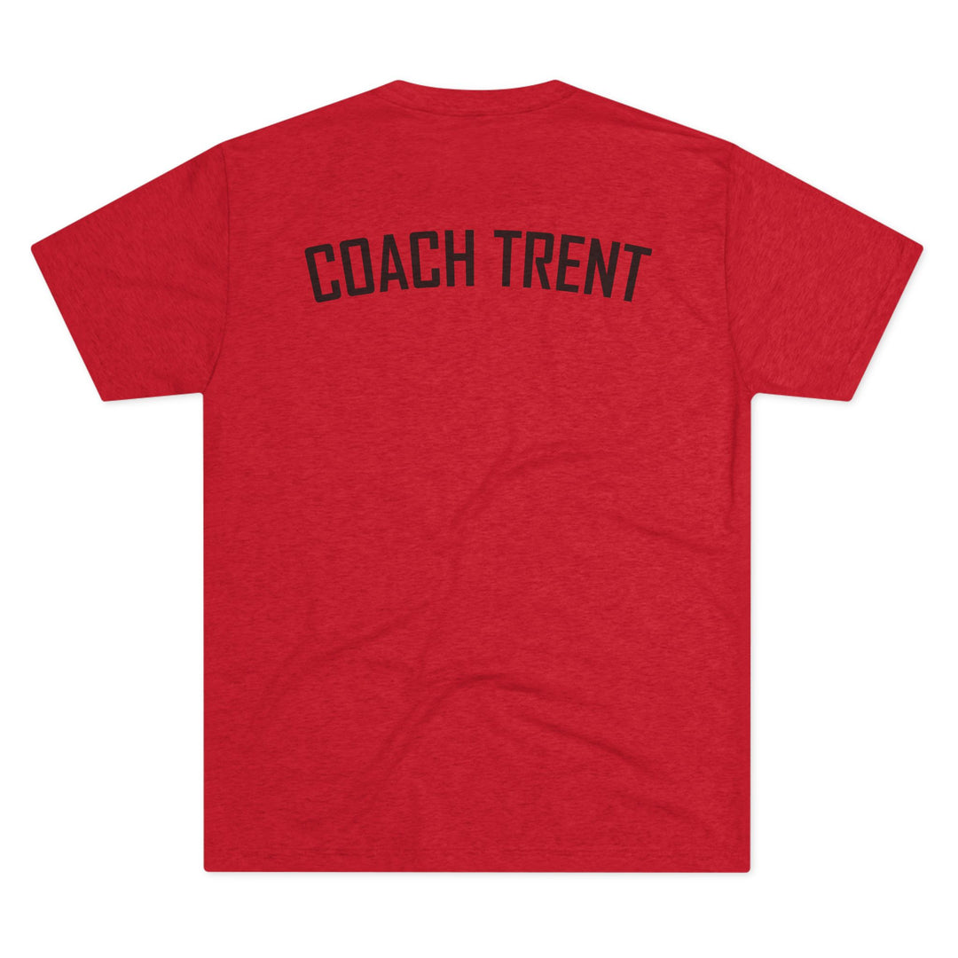 Coach Picture &amp; Name Unisex Tri-Blend T-Shirt