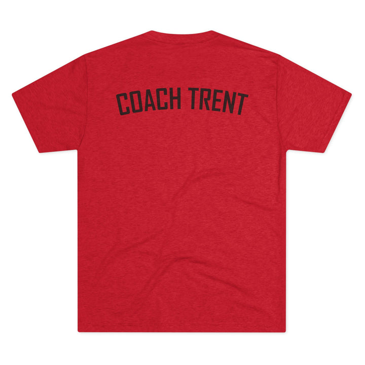 Coach Picture &amp; Name Unisex Tri-Blend T-Shirt