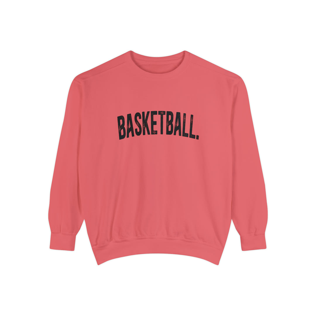 Rustic Design Basketball Unisex Adult Premium Crewneck Sweatshirt