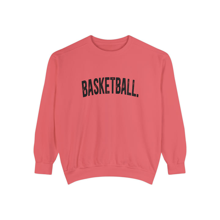 Rustic Design Basketball Unisex Adult Premium Crewneck Sweatshirt