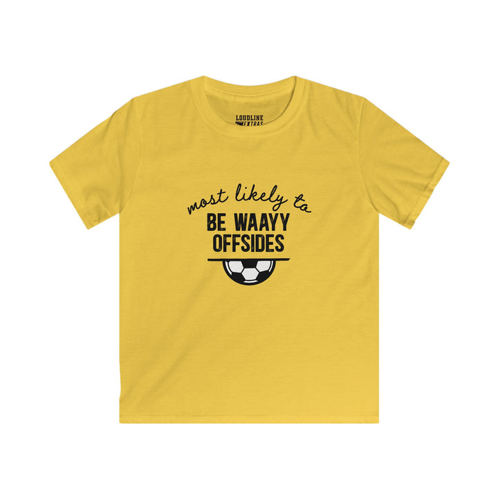 Most Likely To Soccer Youth Unisex T-Shirt