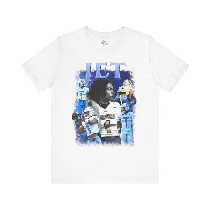 Picture Fusion Design - Unisex Adult Basic T-Shirt - Jet Design