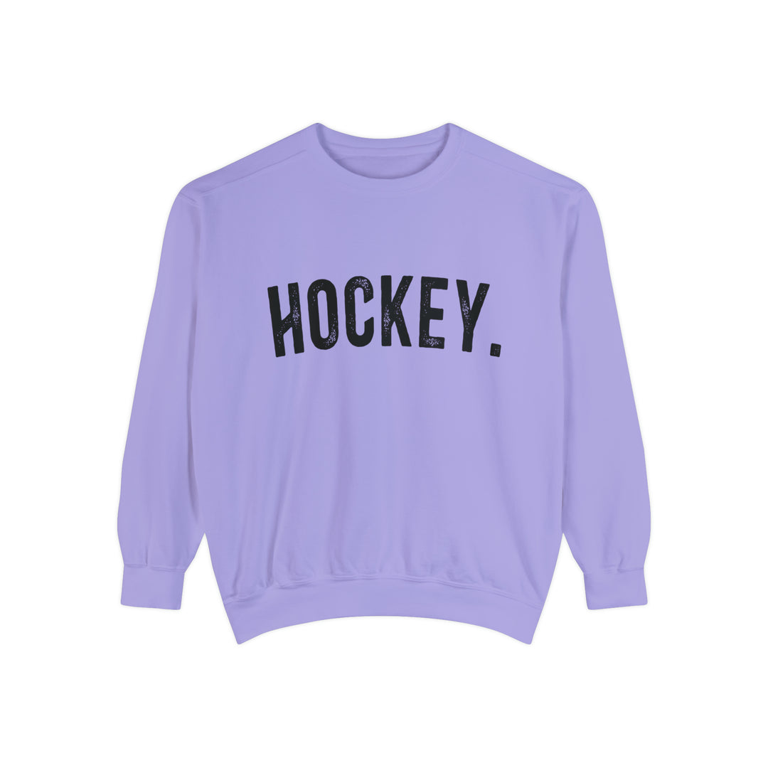 Rustic Design Hockey Unisex Adult Premium Crewneck Sweatshirt