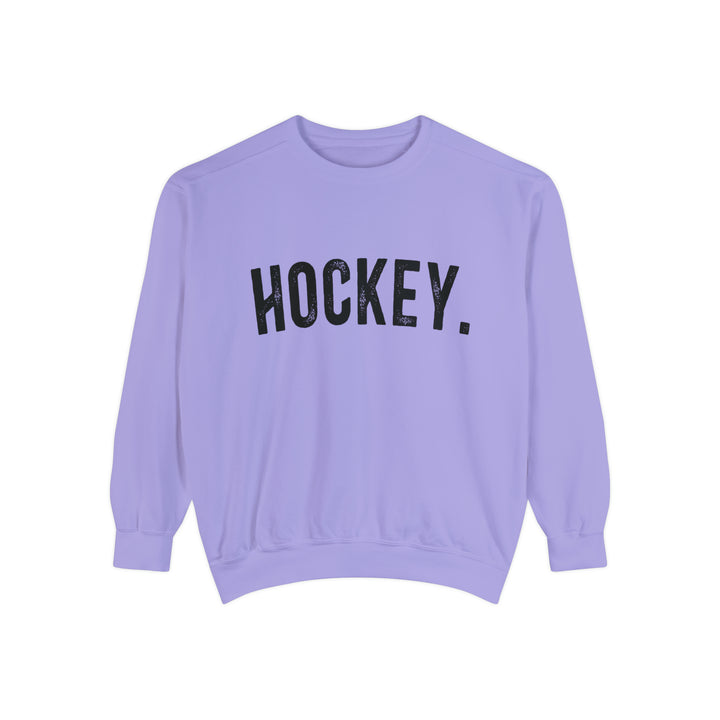 Rustic Design Hockey Unisex Adult Premium Crewneck Sweatshirt