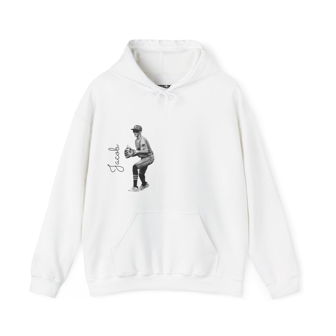 BW Picture w/Name Design - Unisex Adult Hoodie