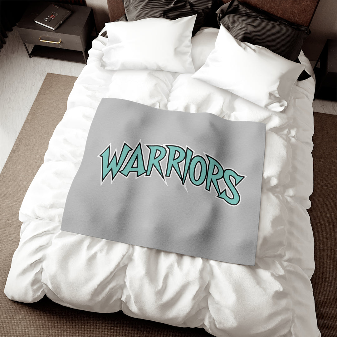 Warriors Sweatshirt Blanket