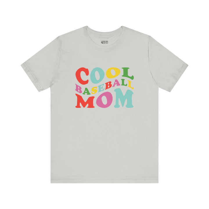 Cool Baseball Mom Unisex Adult T-Shirt