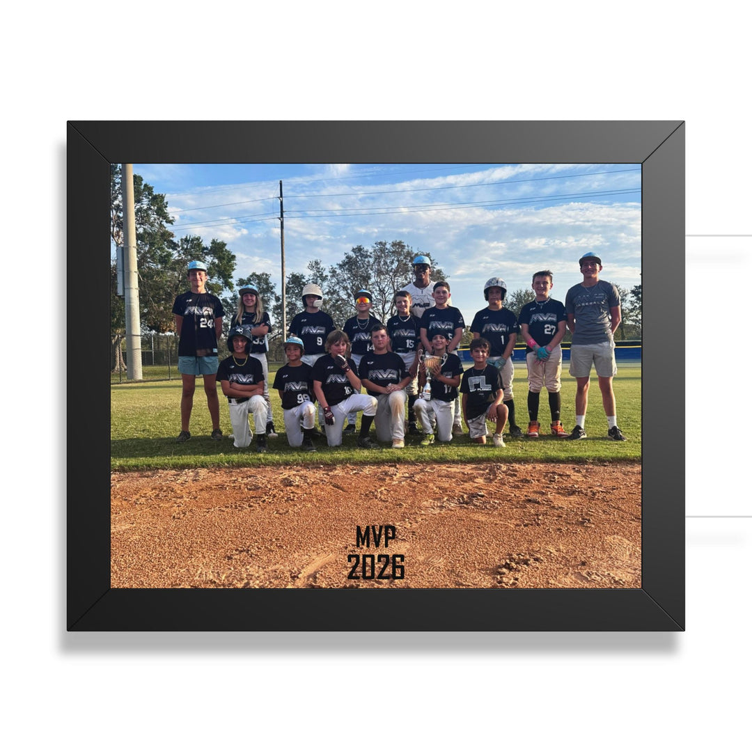 Coach/Team Custom Picture Framed Art