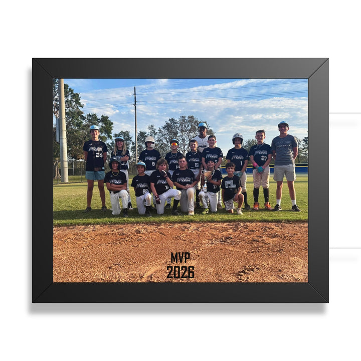 Coach/Team Custom Picture Framed Art