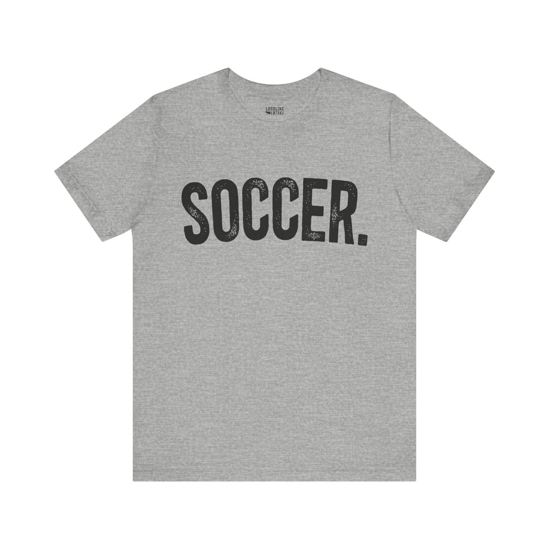 Rustic Design Soccer Unisex Adult T-Shirt