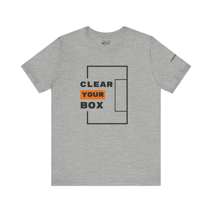 College Station Soccer Club Vanguard Unisex Adult T-Shirt - Clear Your Box