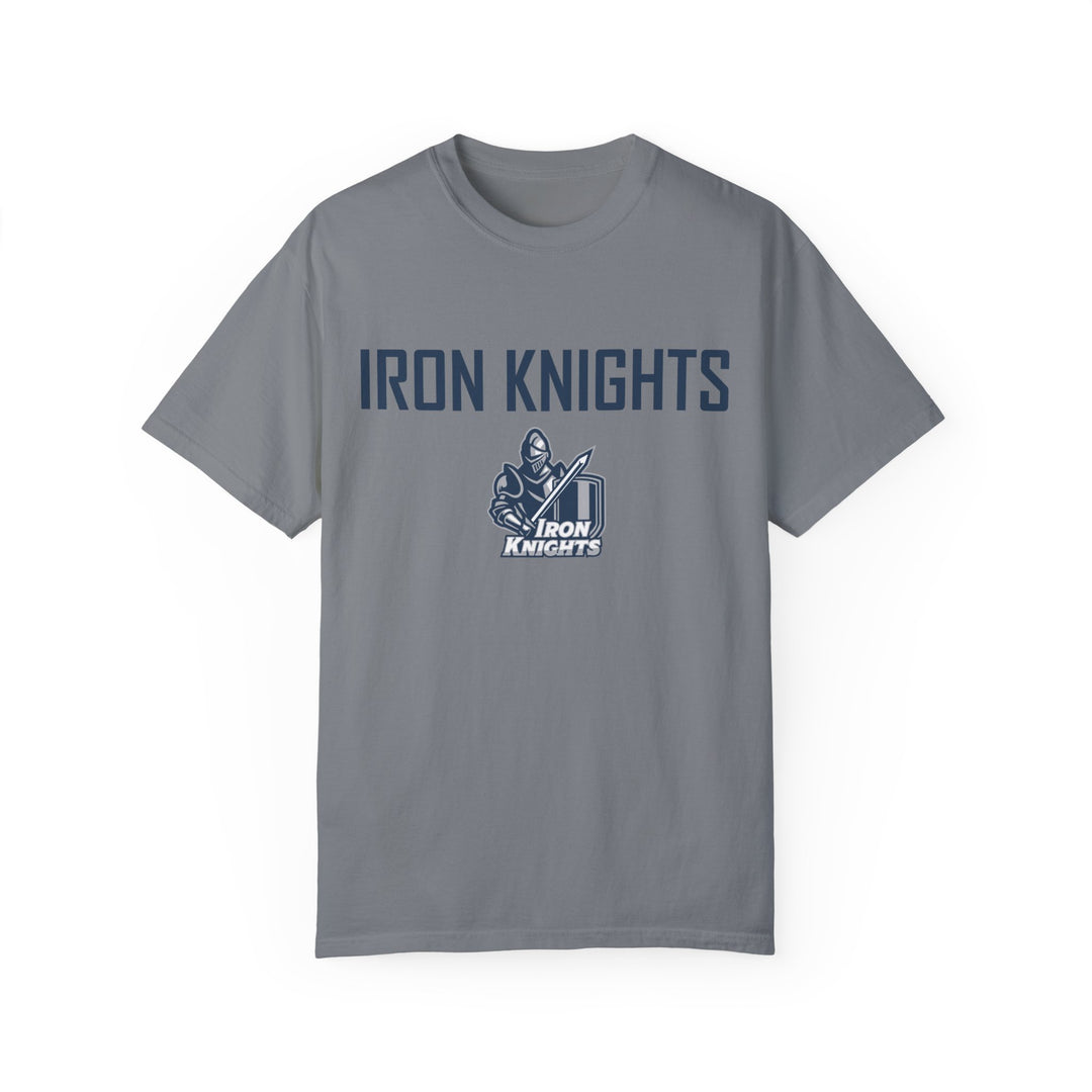 Iron Knights Premium Adult Unisex T-Shirt w/Knight Logo, Name &amp; Number on back