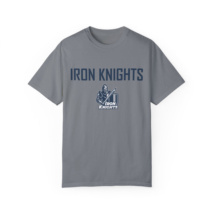 Iron Knights Premium Adult Unisex T-Shirt w/Knight Logo, Name &amp; Number on back