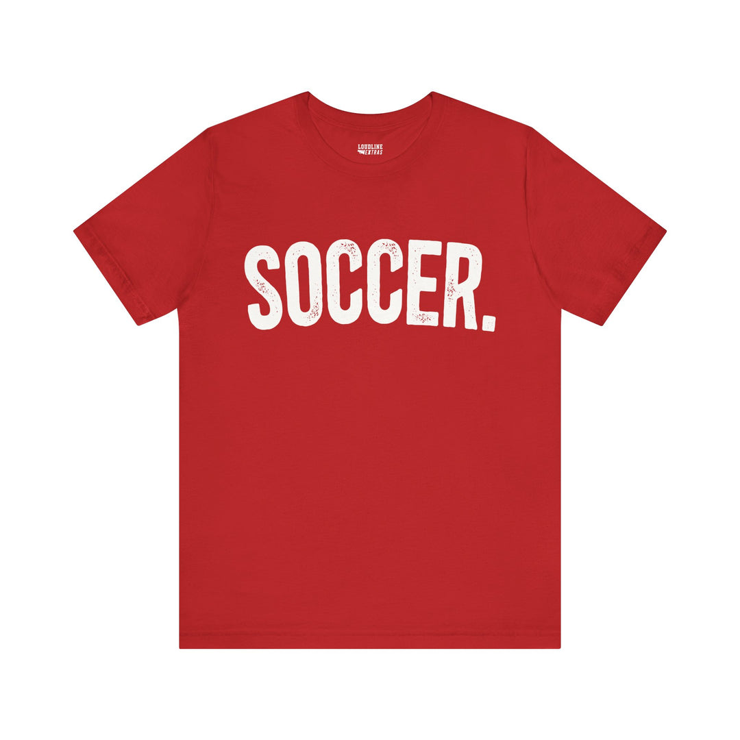 Rustic Design Soccer Unisex Adult T-Shirt