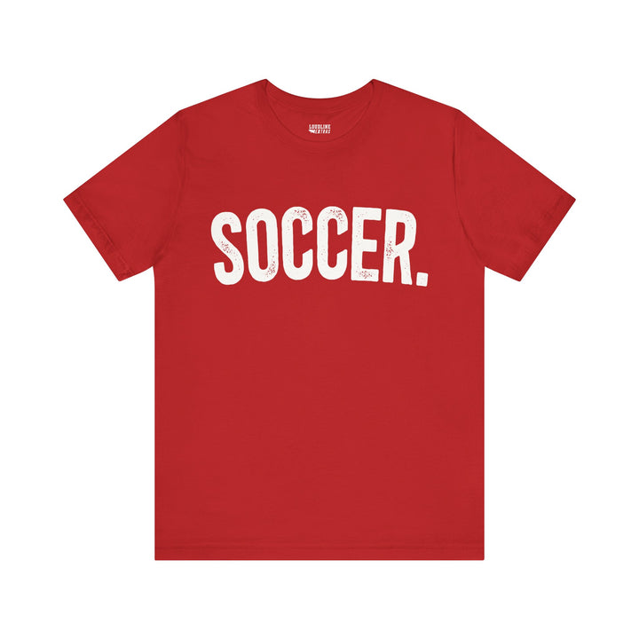 Rustic Design Soccer Unisex Adult T-Shirt