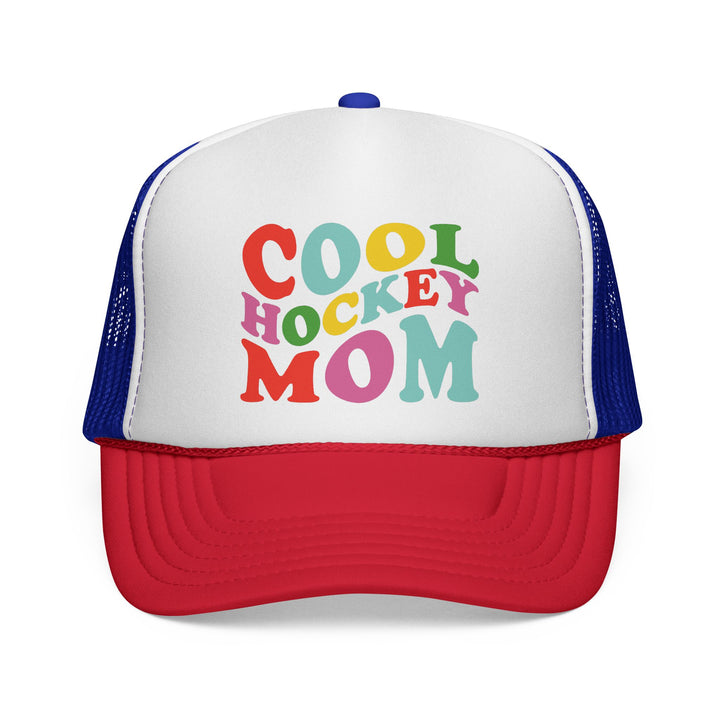 Cool Hockey Mom Trucker Hat