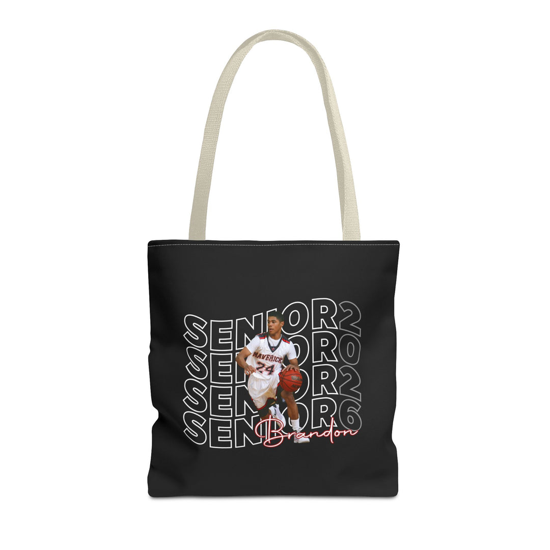 Senior Wavy Design w/Photo &amp; Name Tote Bag
