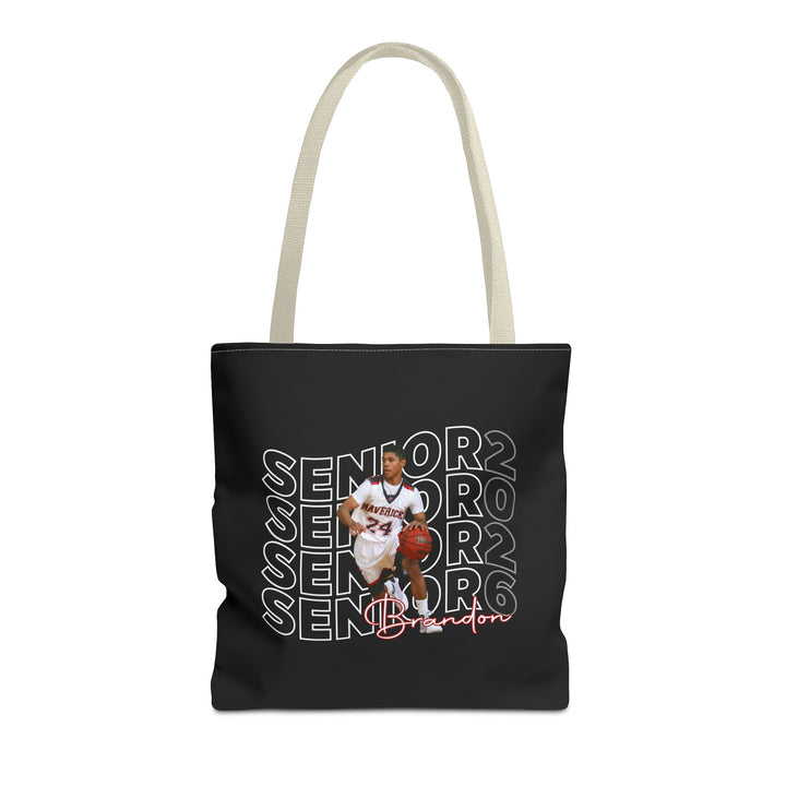 Senior Wavy Design w/Photo &amp; Name Tote Bag
