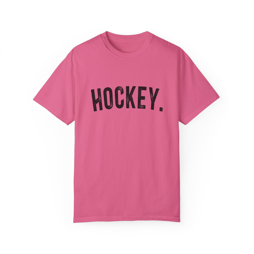 Rustic Design Hockey Unisex Adult Premium T-shirt