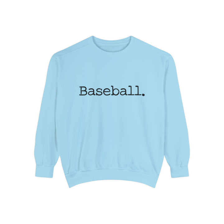 Typewriter Design Baseball Unisex Adult Premium Crewneck Sweatshirt