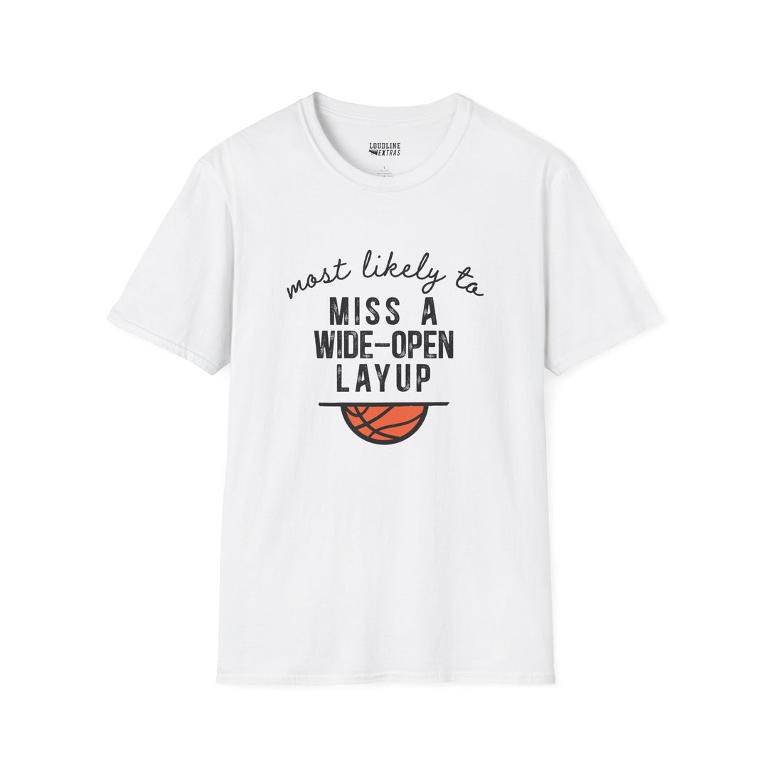 Most Likely To Basketball Unisex Adult T-Shirt